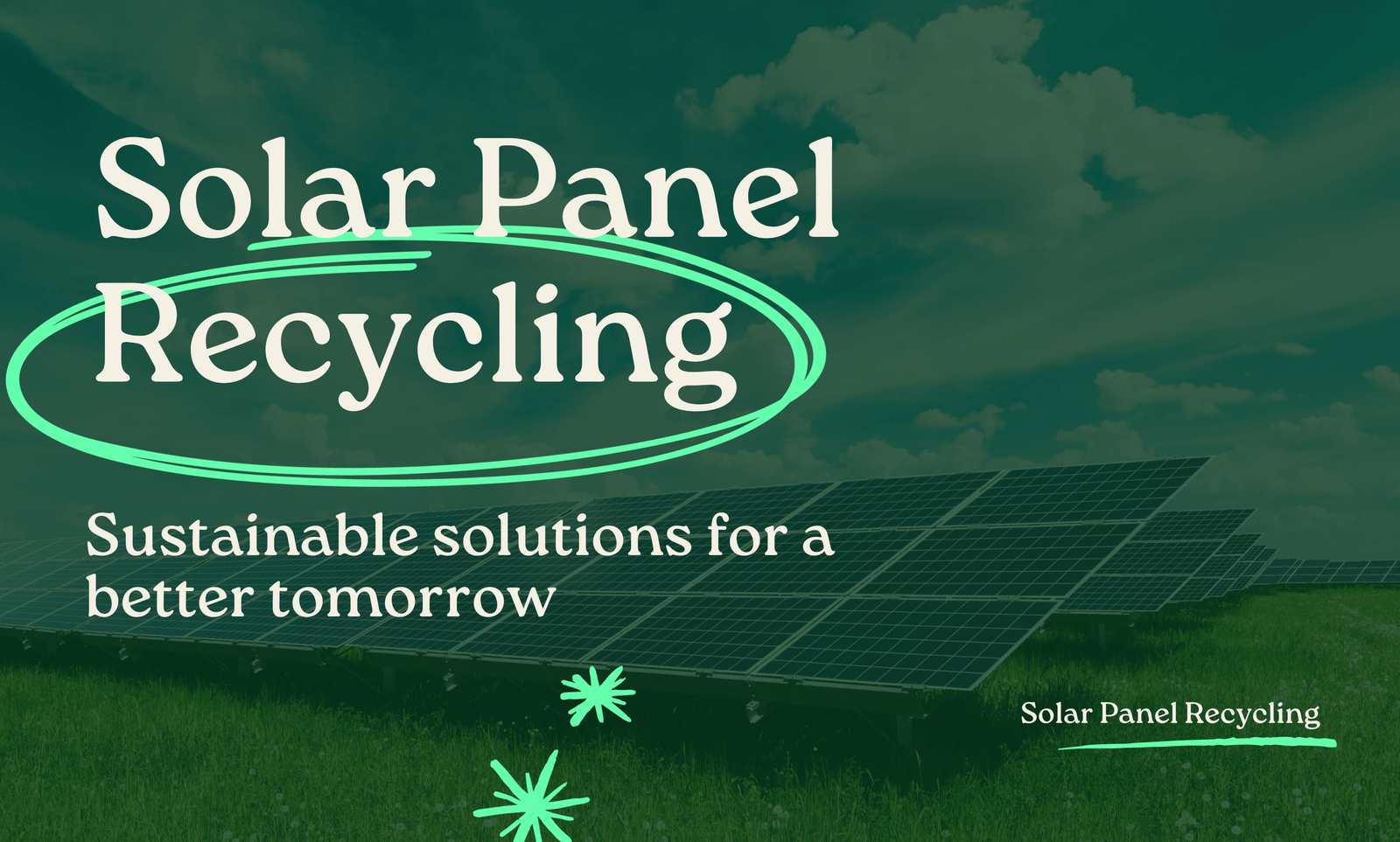 Solar Panel Recycling