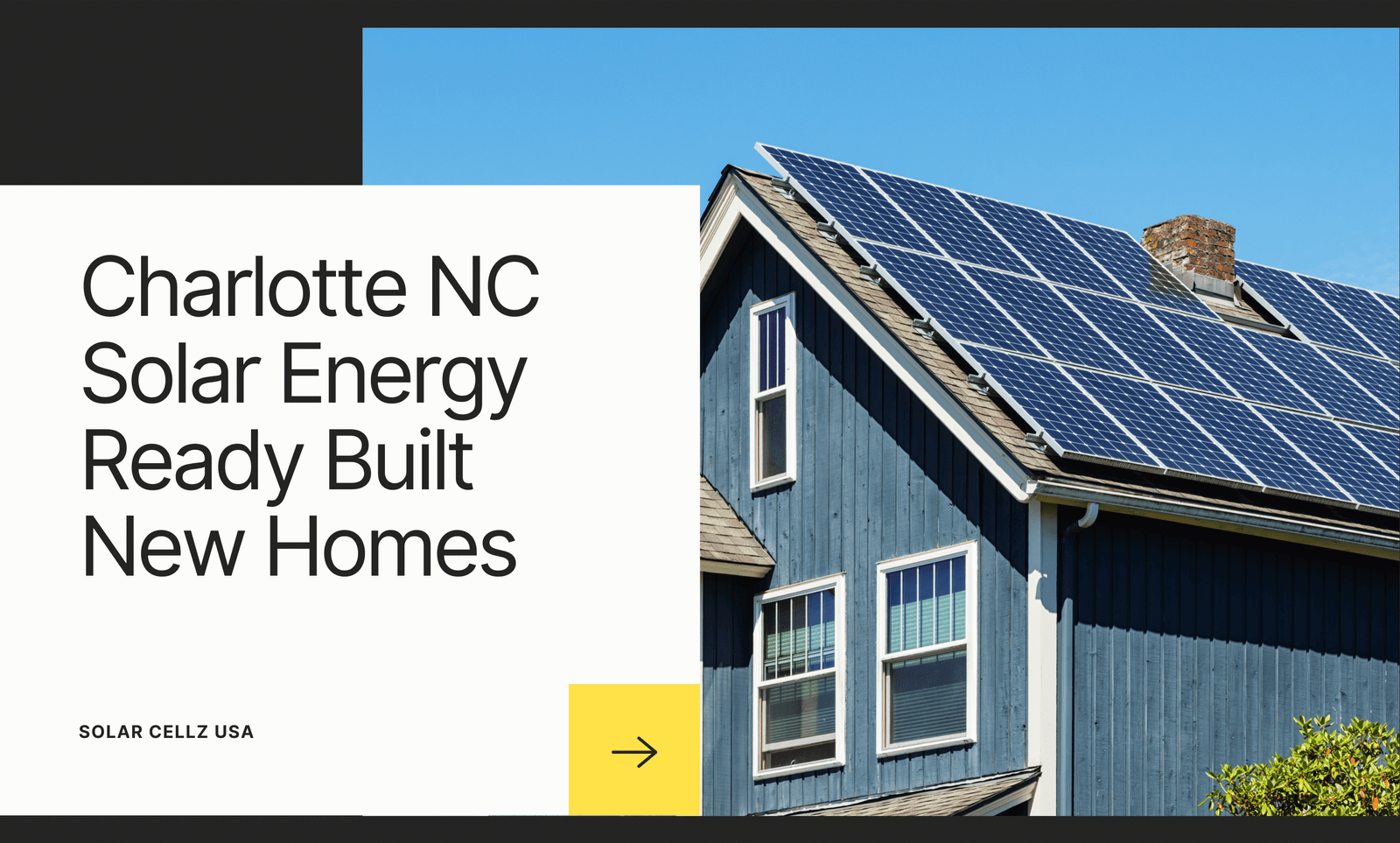 Charlotte NC Solar Ready Built Homes