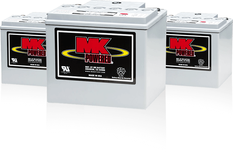 Modern solar battery backup system in a home setting with solar panels